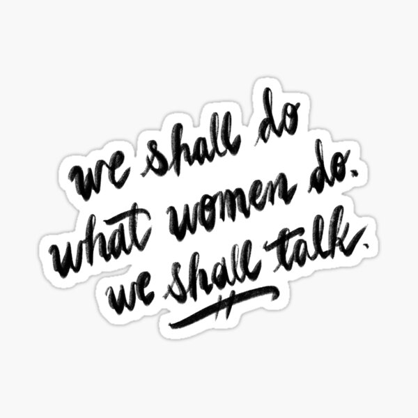 Aperçu de l'œuvre nous ferons ce que font les femmes créée et vendue par pt.doodles.