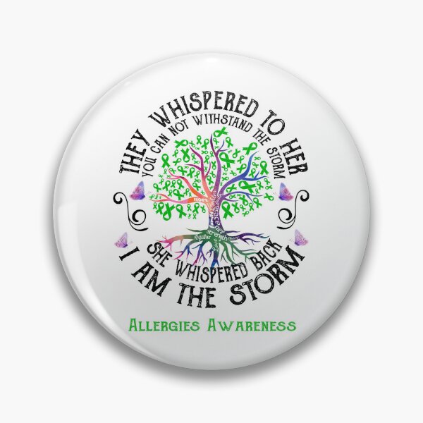 Item preview, Allergies Awareness - Allergies Warrior I Am The Storm designed and sold by RunningShop.