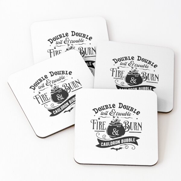 Item preview, Double double hardship & trouble, fire & burn, cauldron blubber designed and sold by Silva-Sol.