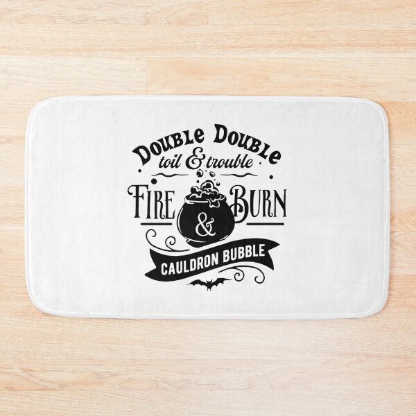 Item preview, Double double hardship & trouble, fire & burn, cauldron blubber designed and sold by Silva-Sol.