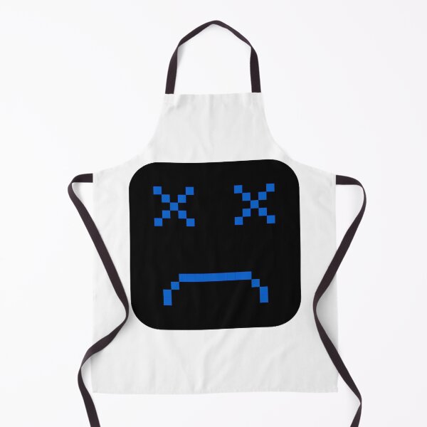 Item preview, Blue Sad Square Pixel art Emoji designed and sold by Dven-Clothes.
