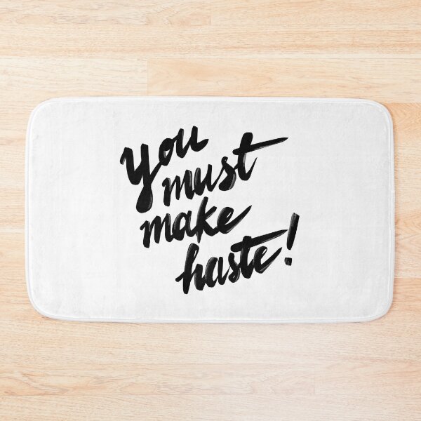 Item preview, make haste! designed and sold by pt.doodles.