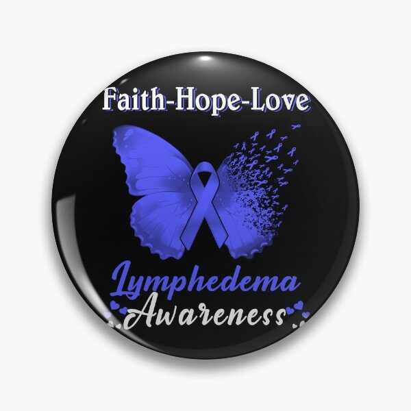 Item preview, Faith Hope Love Butterfly Lymphedema Awareness designed and sold by Gillosina.
