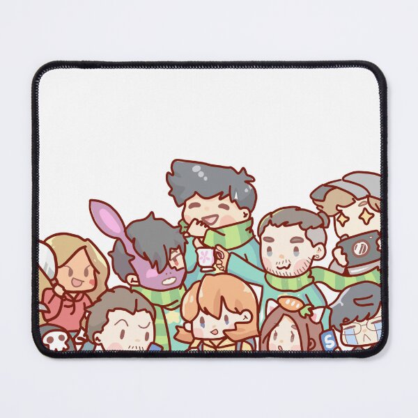 Item preview, Rust Twitch Streamers Cute Chibi Team J10 designed and sold by eagleka22.