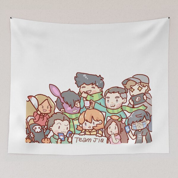 Item preview, Rust Twitch Streamers Cute Chibi Team J10 designed and sold by eagleka22.