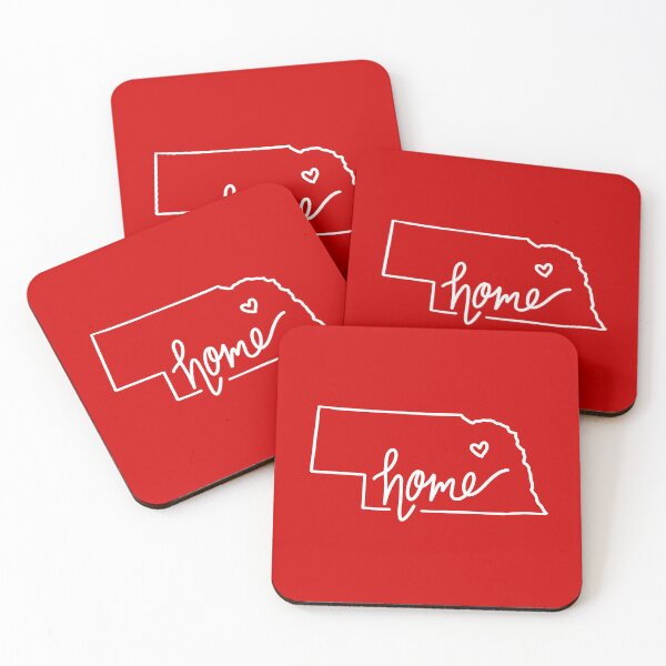 Item preview, Cute Nebraska Home State Outline Sticker designed and sold by Sarah DaSilva.