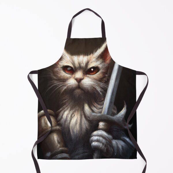 Item preview, Leary the Cat, stern with his sword (Fantasy) designed and sold by thecatandkettle.