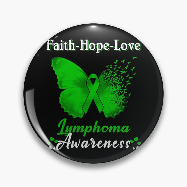 Item preview, Faith Hope Love Butterfly Lymphoma Awareness designed and sold by Gillosina.