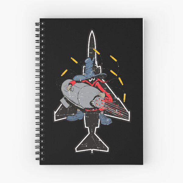 Item preview, Spooky F-4 Phantom II Gun/Black Aircraft Silhouette - Grunge Style  designed and sold by pzd501.