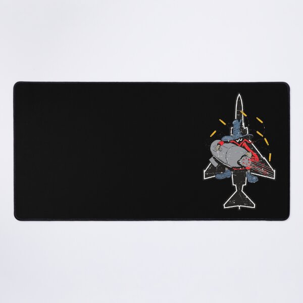 Item preview, Spooky F-4 Phantom II Gun/Black Aircraft Silhouette - Grunge Style  designed and sold by pzd501.