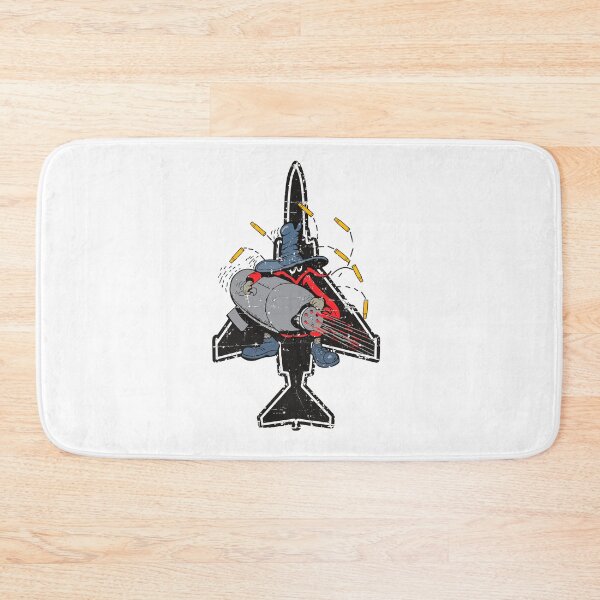 Item preview, Spooky F-4 Phantom II Gun/Black Aircraft Silhouette - Grunge Style  designed and sold by pzd501.
