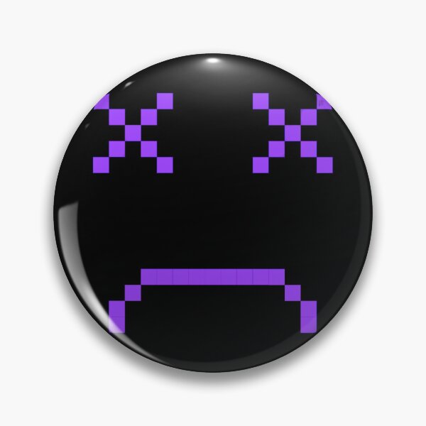 Item preview,  Purple Sad Square Pixel art Emoji designed and sold by Dven-Clothes.
