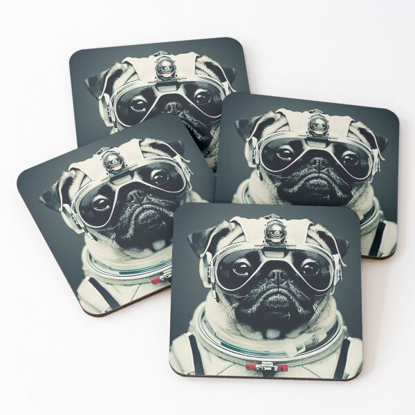 Item preview, Cute Pug - Astronaut Dog space - Funny Pug Dog designed and sold by ONORMAL.