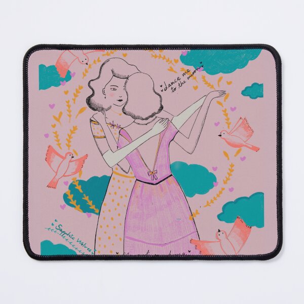 Item preview, dancing to the moon designed and sold by SapphicWolves.