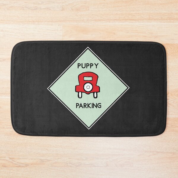 Item preview, Puppy Parking designed and sold by RstyBcktWkshp.