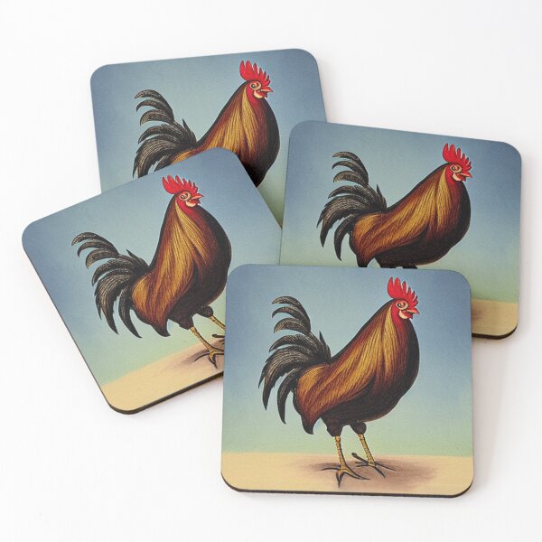 Item preview, Retro French Rooster designed and sold by UncannyCanvas.