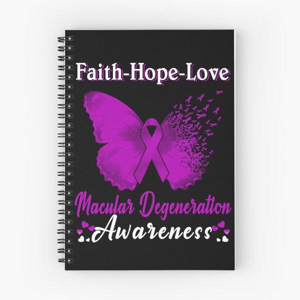Item preview, Faith Hope Love Butterfly Macular Degeneration Awareness designed and sold by Gillosina.
