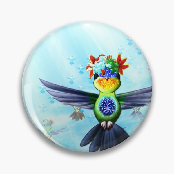 Artikelvorschau, Sonnenbeschienener feurig-kehliger Kolibri entworfen und verkauft von TheCornerLady.