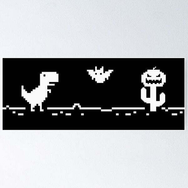 Item preview, Trex Cactus Offline on a Halloween Night without Internet designed and sold by SingularityGeek.
