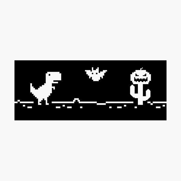 Item preview, Trex Cactus Offline on a Halloween Night without Internet designed and sold by SingularityGeek.