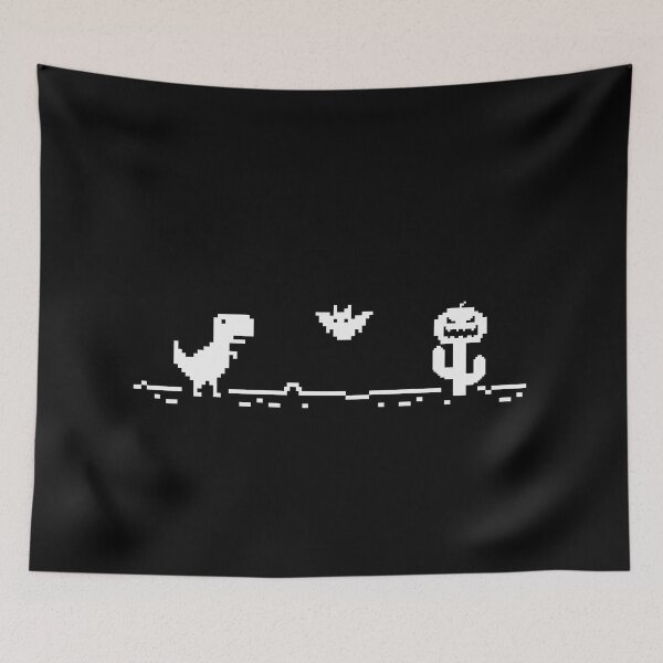 Item preview, Trex Cactus Offline on a Halloween Night without Internet designed and sold by SingularityGeek.