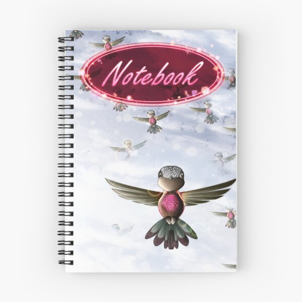 Item preview, Morning Lit White-Crowned Hummingbird designed and sold by TheCornerLady.