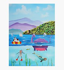 The Loch Ness monster Photographic Print