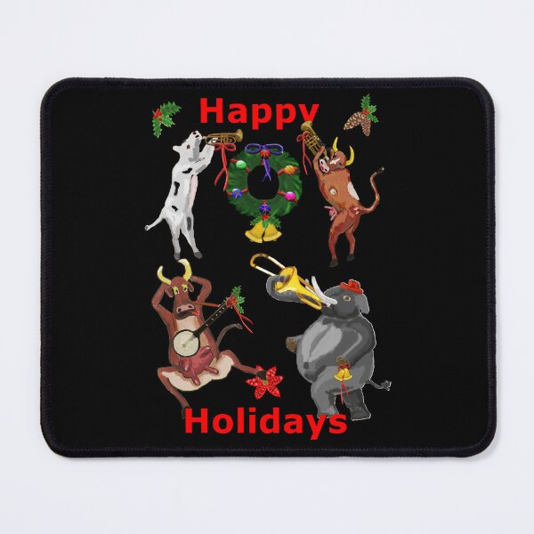 Item preview, Holiday Cow Girl Band II designed and sold by VerdeDoodleDuck.