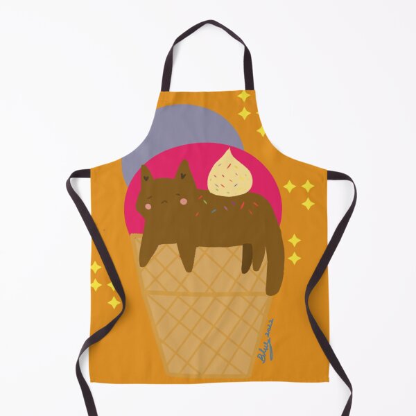 Item preview, ice cream cat designed and sold by Bluesmeow.