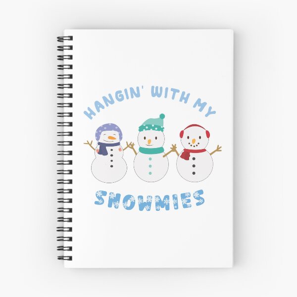 Item preview, HANGING WITH MY SNOWMIES FUN CHRISTMAS HAPPY SNOWMEN designed and sold by ittybittyowl.