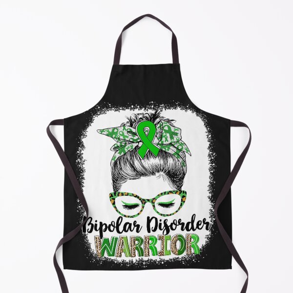 Item preview, Messy Bun Leopard Bipolar Disorder Warrior designed and sold by rechardtee.