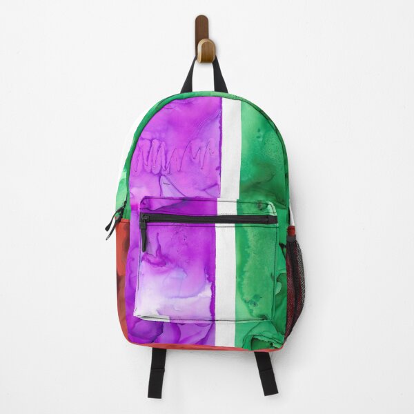 Item preview, Splash of Color Purple, Green and Red designed and sold by jnunamakerart.
