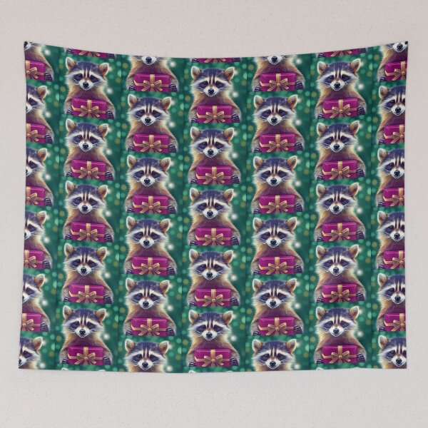 Item preview, Christmas Raccoon - Perfect For Animal Lovers designed and sold by ChristmaSpecial.