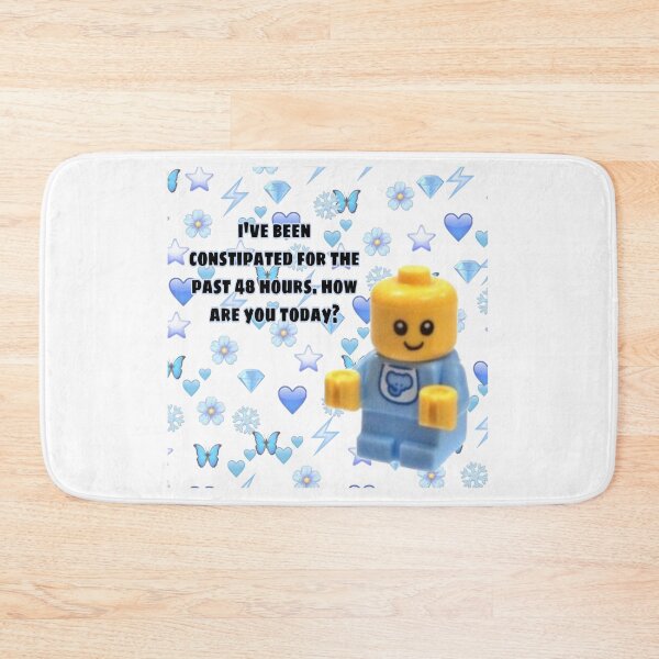 Item preview, "ive been constipated for the past 48 hours. how are you today?" funny sticker designed and sold by cherrydanny.