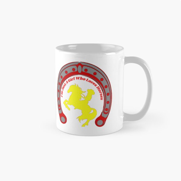 Item preview, I'm Just A Girl Who Loves Horses N4 designed and sold by KeysQuotes.