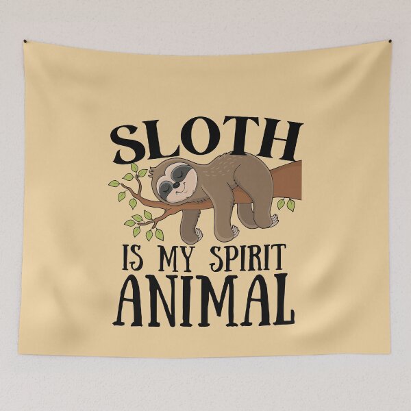 Item preview, Sloth Is My Spirit Animal sloth lovers designed and sold by MouDantArts.