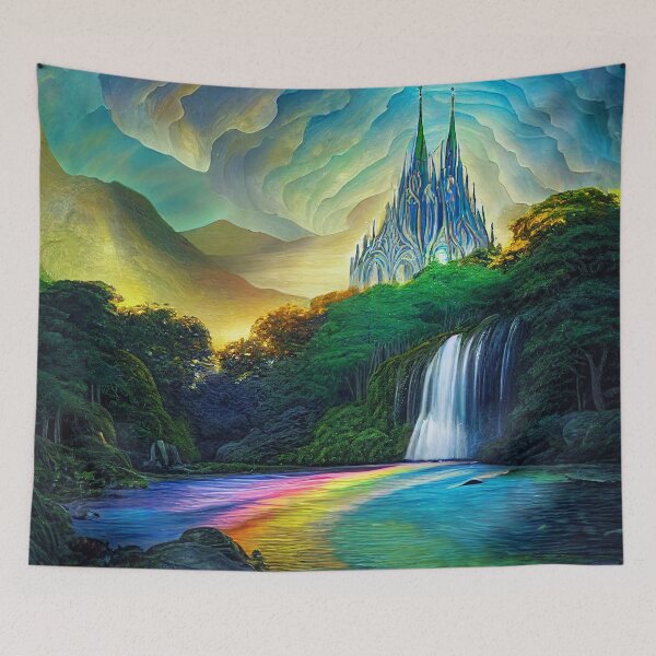 Item preview, Palace With A View designed and sold by fairytailsaiart.