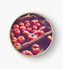Heirloom Tomatoes Clock