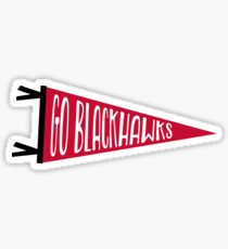 Go Blackhawks | Chicago Blackhawks Sticker