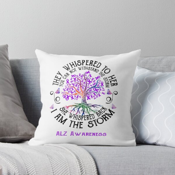 Item preview, ALZ Awareness - ALZ Warrior I Am The Storm designed and sold by RunningShop.