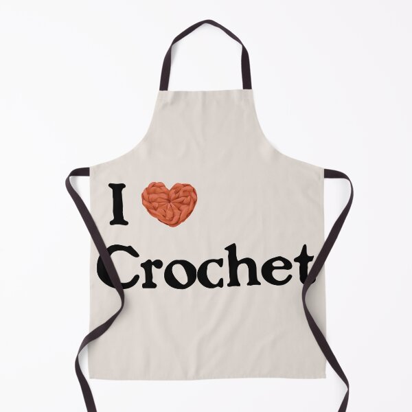 Item preview, I Love Crochet Heart designed and sold by HopefulFlower.