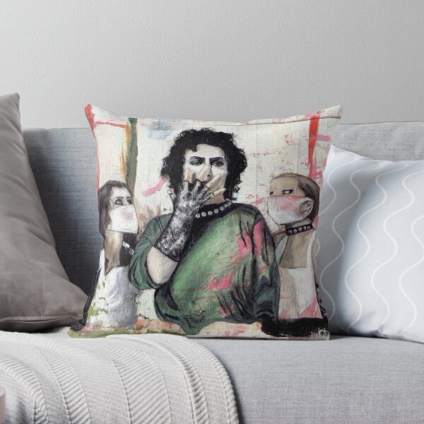 Untitled V Throw Pillow