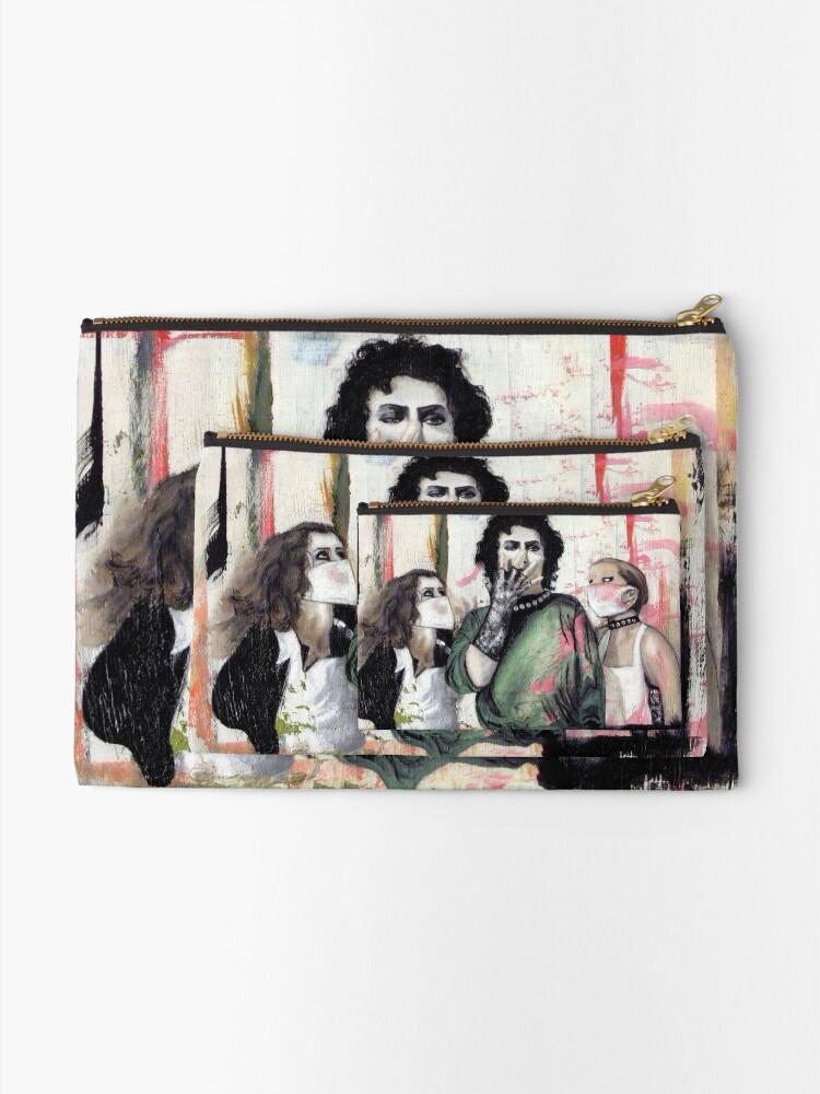 Alternate view of Untitled V Zipper Pouch