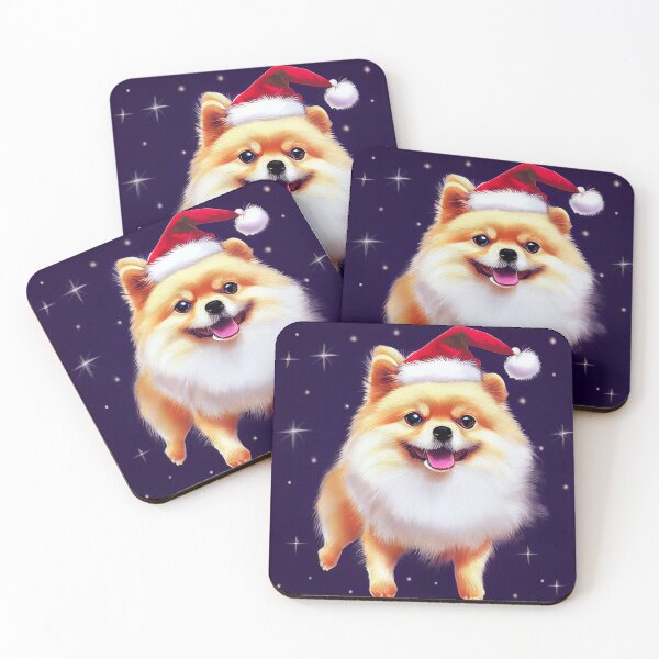 Item preview, Pomerania navideña: perfecta para los amantes de los animales designed and sold by ChristmaSpecial.
