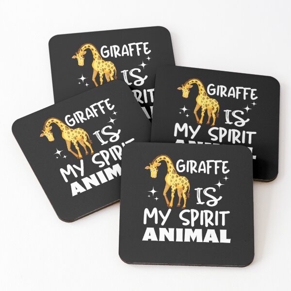 Item preview, Giraffe Is My Spirit Animal designed and sold by MouDantArts.
