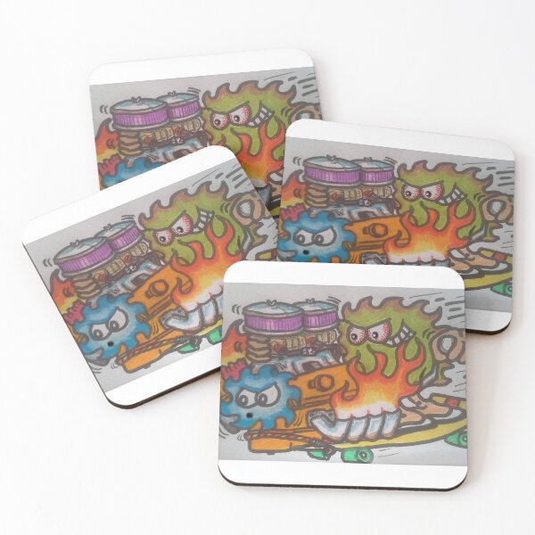 Item preview, Motor Skater Hot Rod Buddy designed and sold by Gasserdesigns.