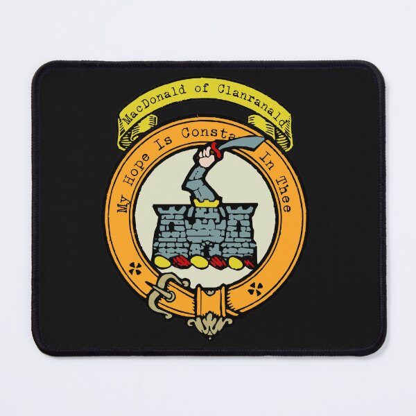 Item preview, Clan MacDonald of Clanranald Scottish Clan Surname crest designed and sold by BagTown Clans.