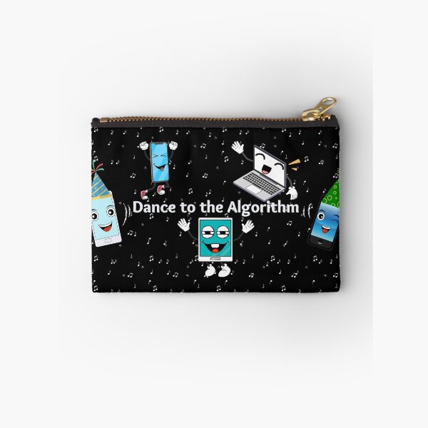 Item preview, "Dance to the Algorithm" funny smiling gadgets designed and sold by Write-to-Rebel.