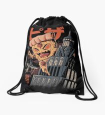Pizza Kong Drawstring Bag