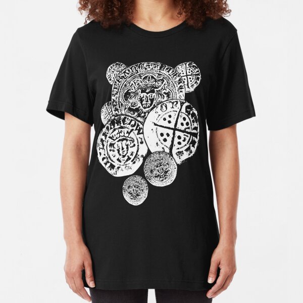 Hammered coin tshirt - ideal for those that love metal detecting Slim Fit T-Shirt